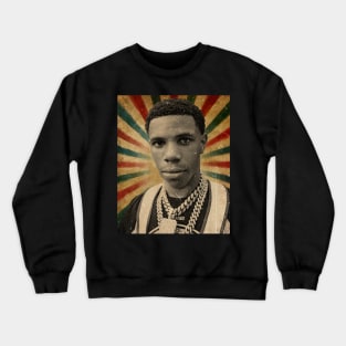 A boogie wit da hoodie - Photo Vintage Style Crewneck Sweatshirt